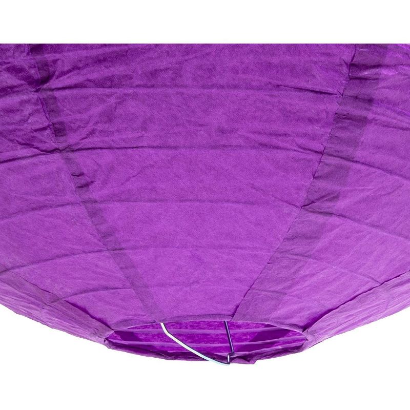 Spooky Central 10-Pack Halloween Party Decorations, Hanging Papers Lanterns, 12 in