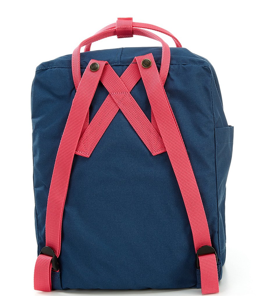 Fjallraven Kanken Colorblock Handles Water-Resistant Backpack