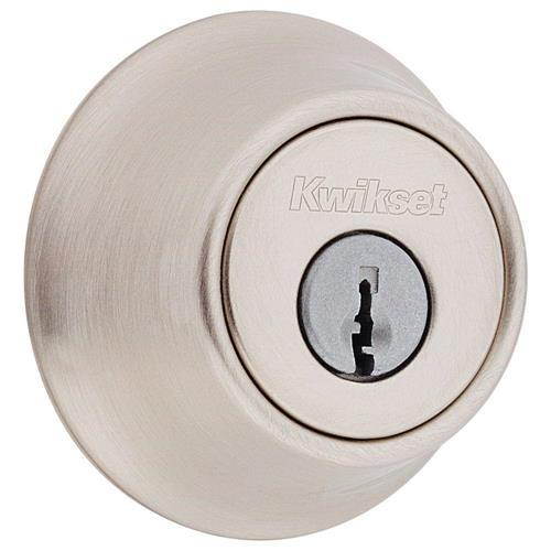 Kwikset 665 15 RCAL RCS 665 Double Cylinder Satin Nickel Deadbolt