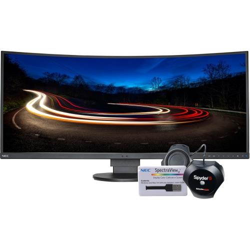 NEC Display MultiSync EX341R-BK-SV 34" LED LCD Monitor - 21:9 - 5 ms