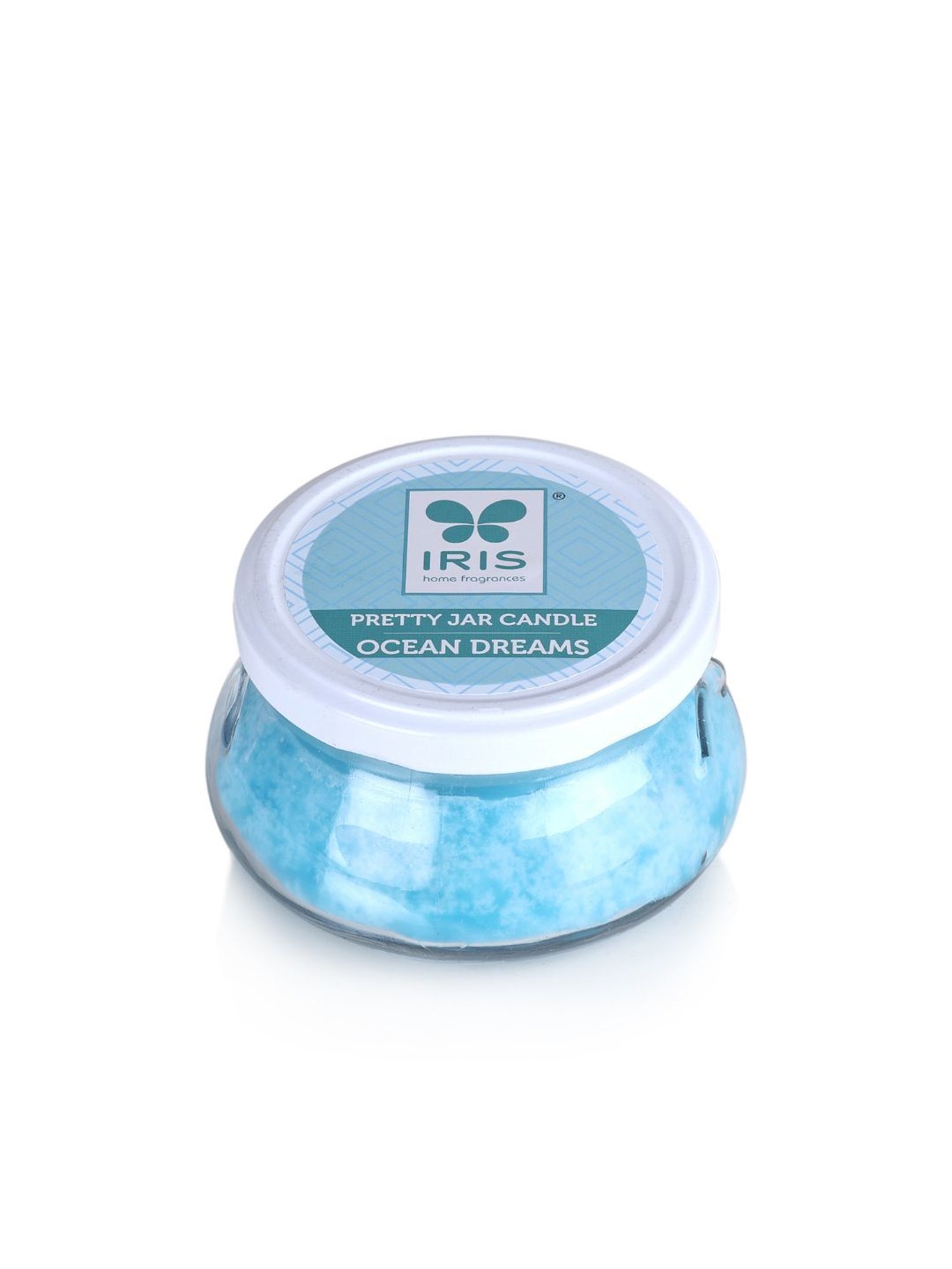 IRIS Blue Ocean Dream Pretty Jar Scented Candles