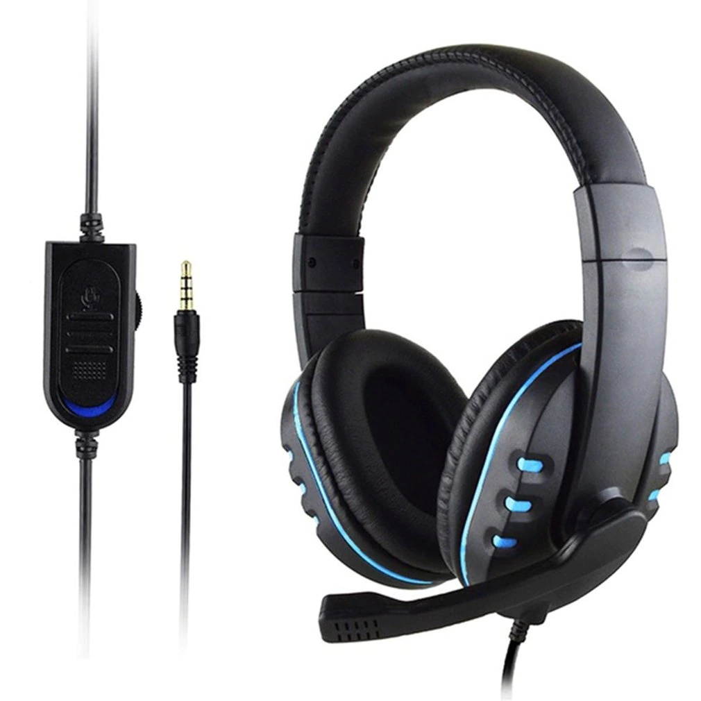 Gaming Headset Stereo Surround Headphone 3.5mm Wired Mic For PS4 Laptop For Xbox one Gamer Headphone