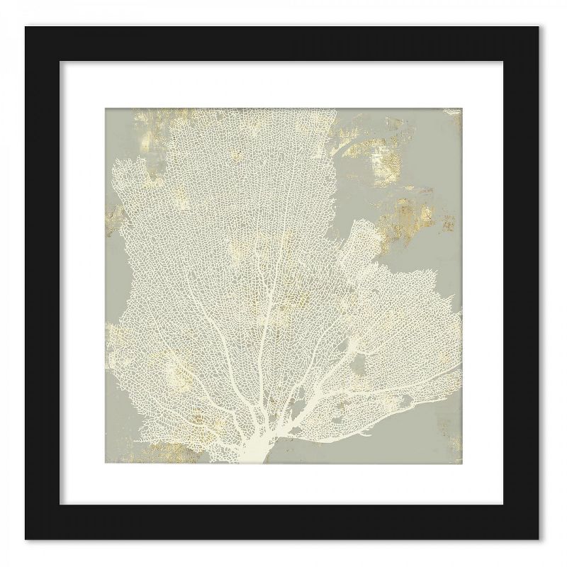 Americanflat Gold Sea Moss - Set of 2 Framed Prints by PI Creative