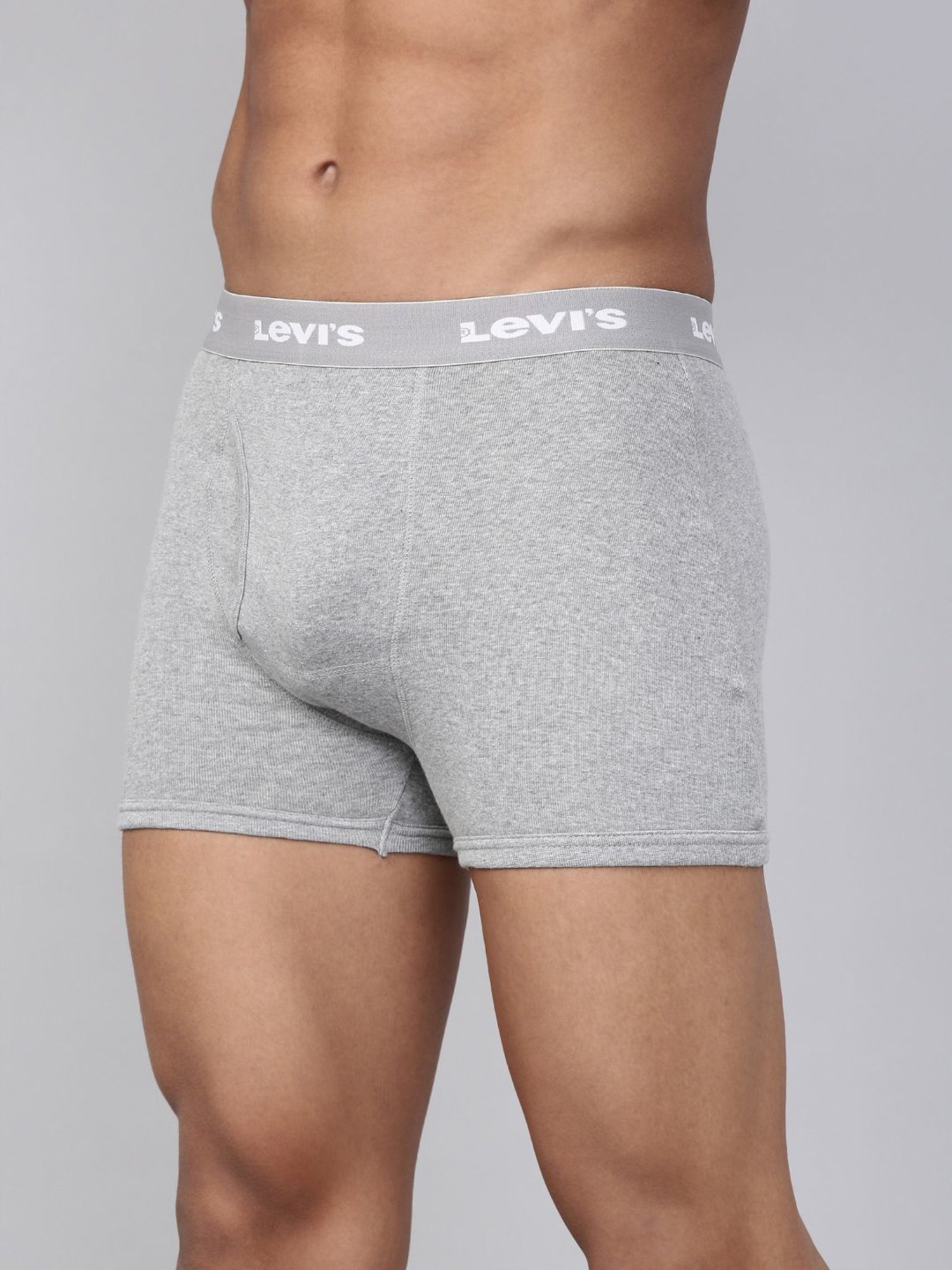 Levi's Multi Cotton Regular Fit Trunks - Pack Of 2