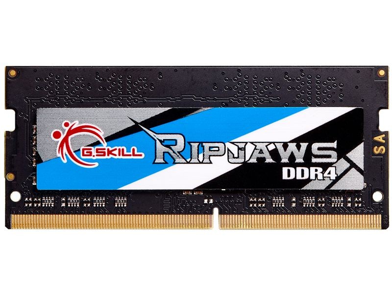 G.SKILL Ripjaws SO-DIMM 8GB 260-Pin DDR4 SO-DIMM DDR4 3200 (PC4 25600) Laptop Memory Model F4-3200C18S-8GRS