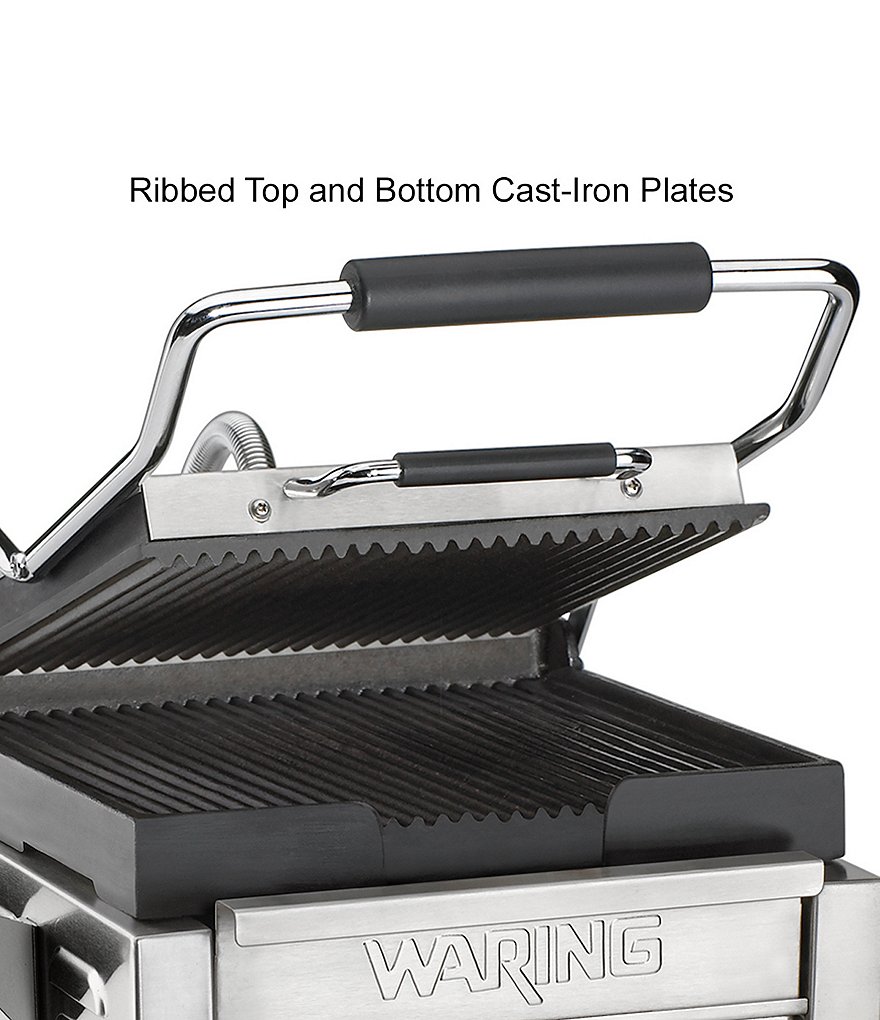 Waring Commercial Panini Perfetto Compact Italian-Style Panini Grill