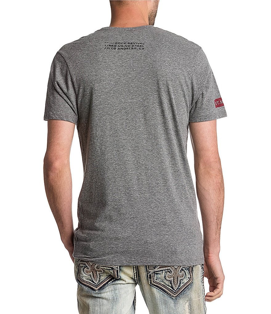 Rock Revival Short-Sleeve Rock Revival Lettering Graphic Tee