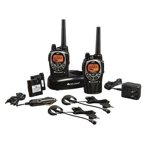 Midland GXT1000VP4, 50 Channel GMRS Two Way Radio (6 Pack)