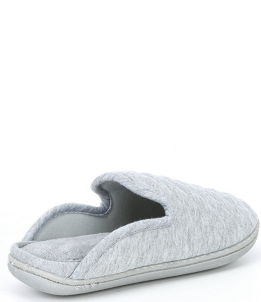 Cabernet Quilted Jersey Slippers