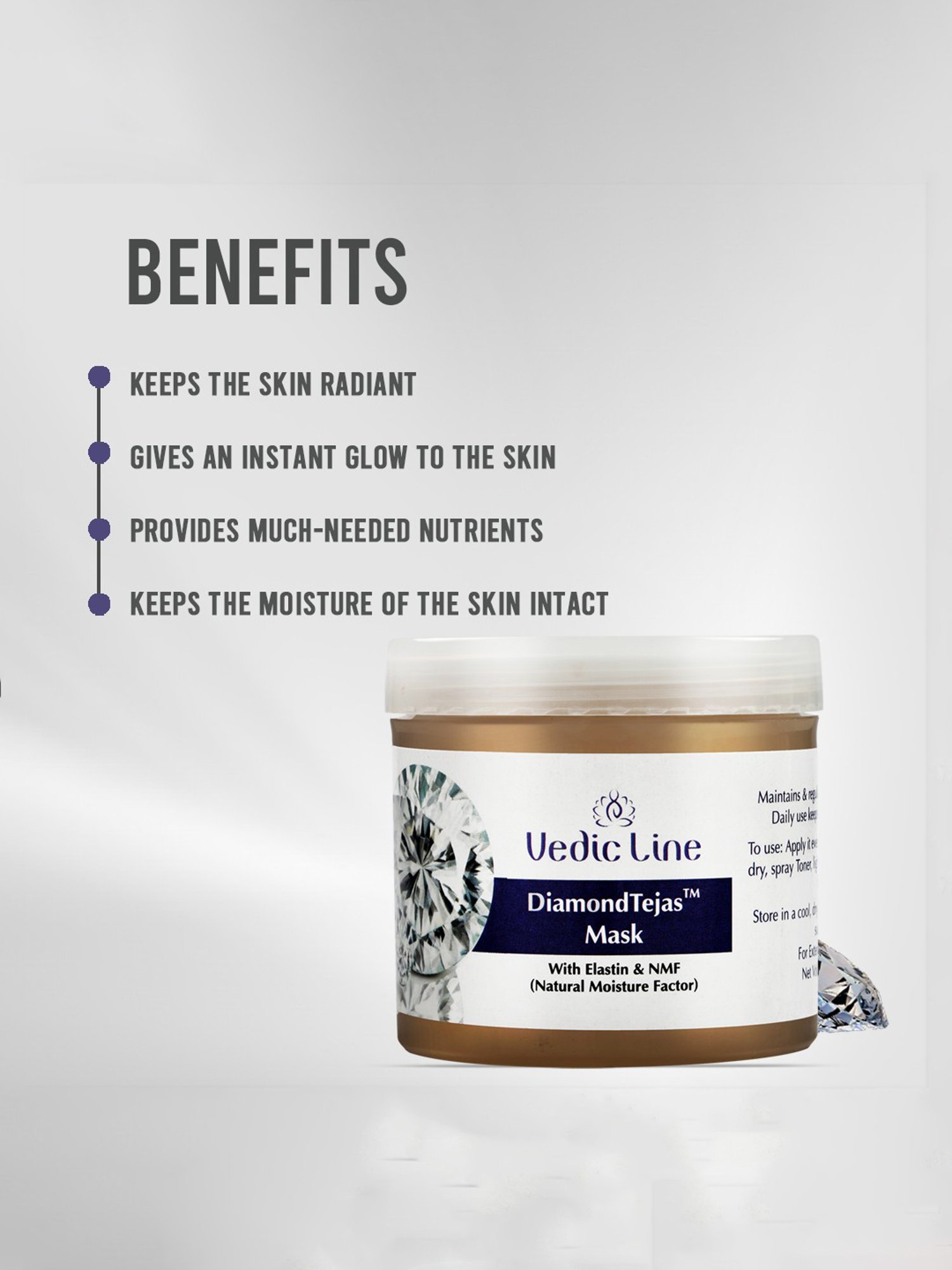 Love Earth Haldi Chandan Rose Face Pack - 50 gm