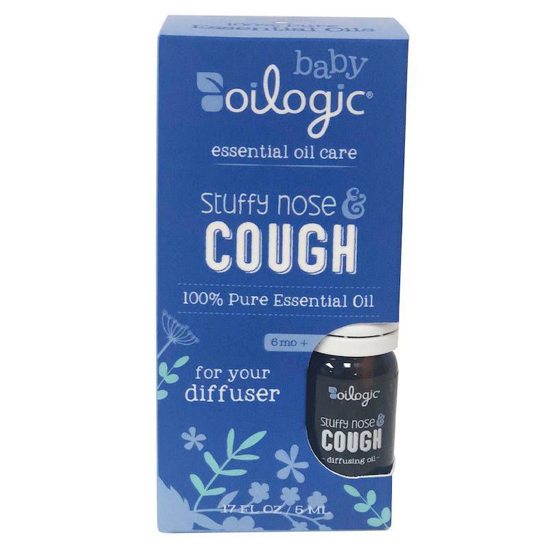 Oilogic Stuffy Nose & Cough Diffusing Oil - 0.17 fl oz