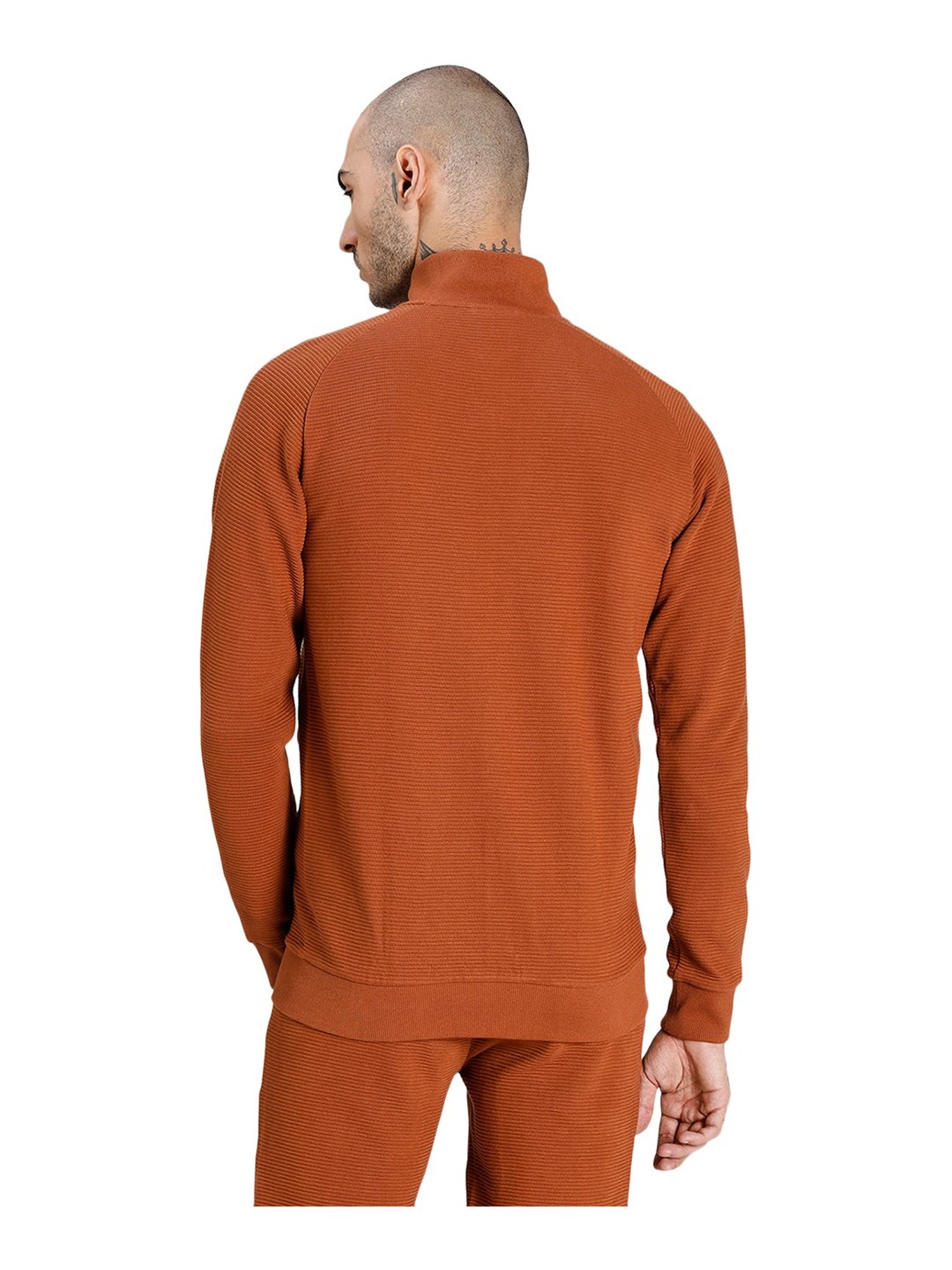 Puma Light Brown Full Sleeves Jacket