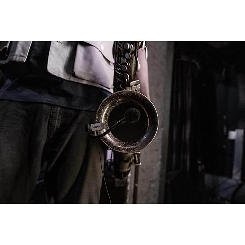 PGA98HTQG Cardioid Condenser Gooseneck Instrument Microphone with TA4F Connector for use with Wireless Systems