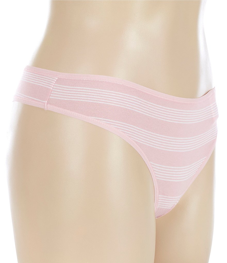 Calvin Klein Form Cotton Low Rise Knit Thong