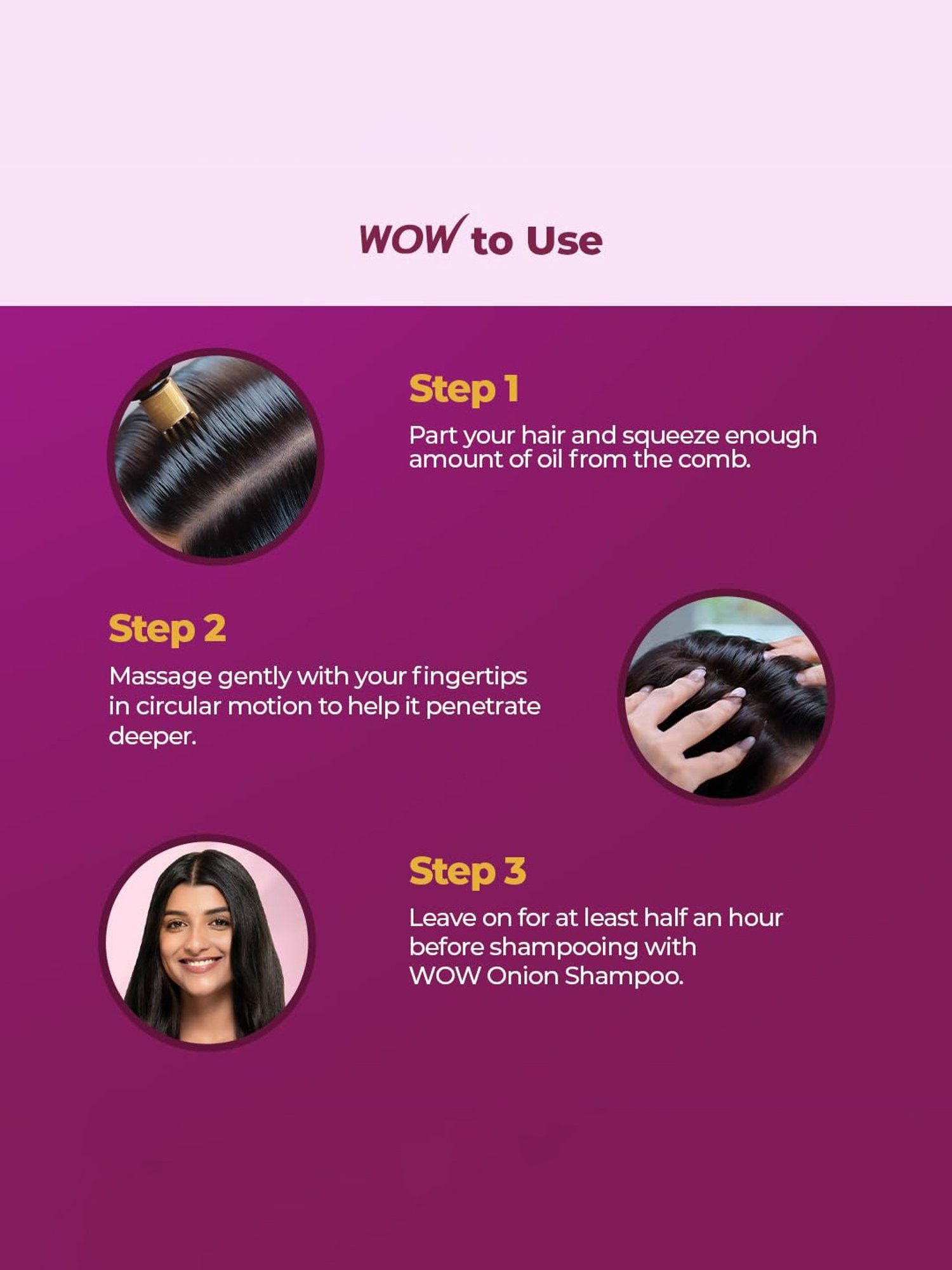 Wow Skin Science Onion + Collagen Anti-Hairfall Hair Oil - 100 ml