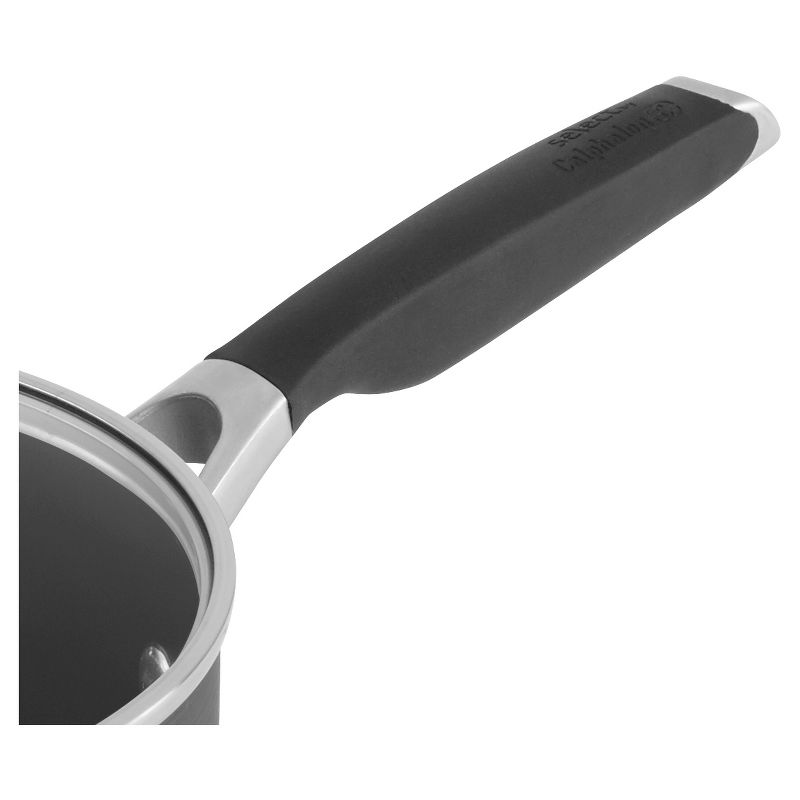 Select by Calphalon 3.5 Quart Hard-Anodized Non-stick Saucepan with Cover