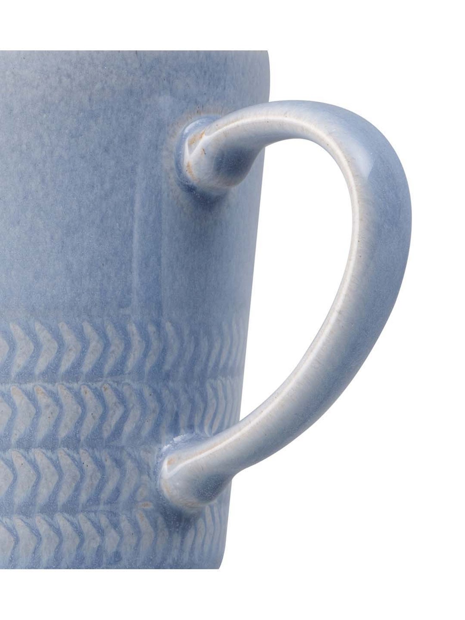 Femora Black Ceramic Coffee Mugs (0.36 L) - Set of 4