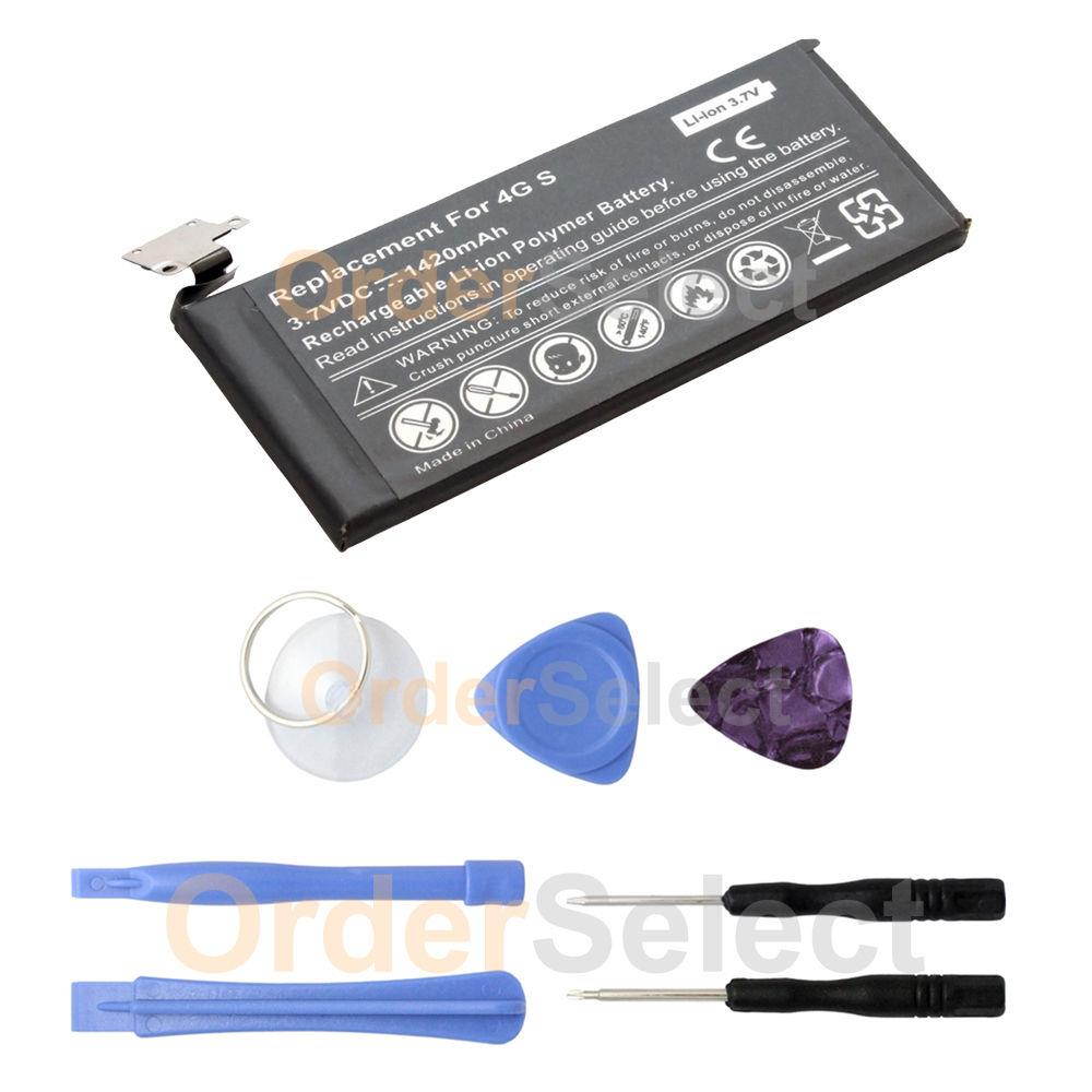 Fenzer 1420mAh Replacement Battery for Apple iPhone 4G 4S + Tool Kit 200+SOLD