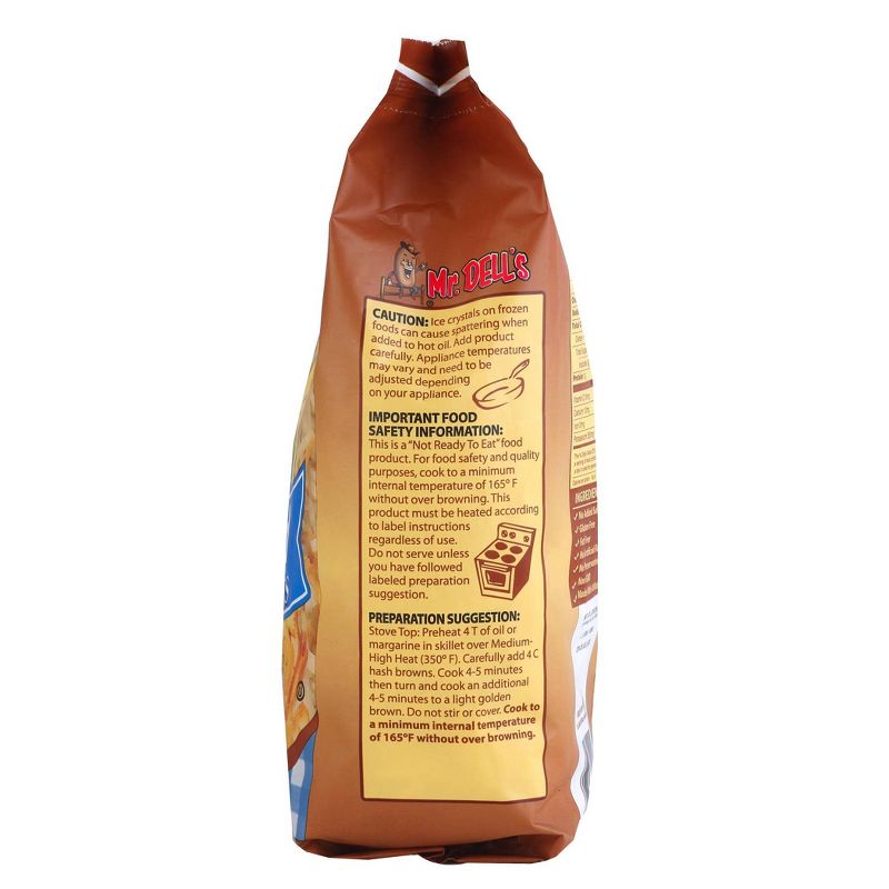 Mr Dells Shredded Frozen Hashbrowns - 30oz