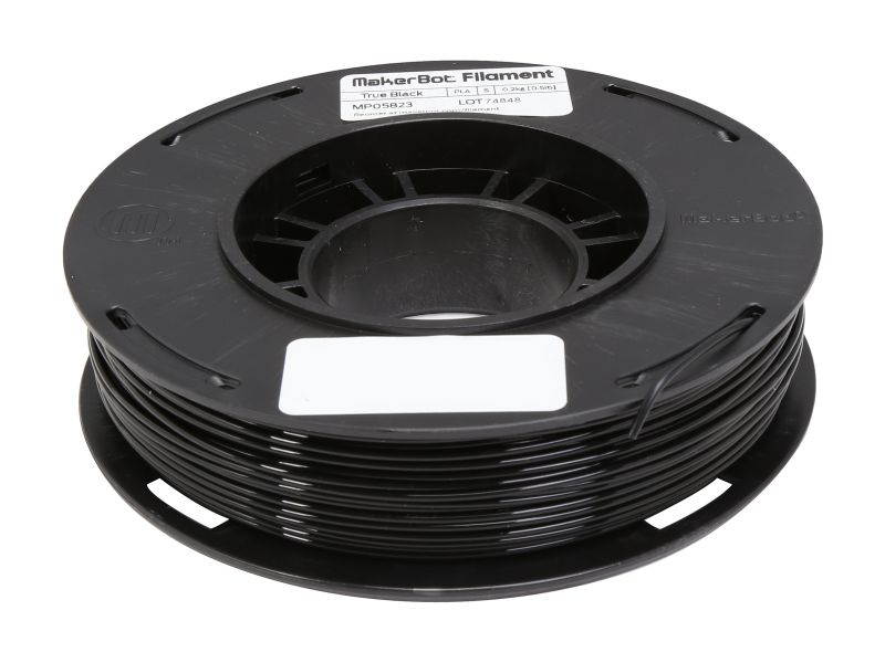 Makerbot MP05823 True Black 1.75mm PLA plastic Filament