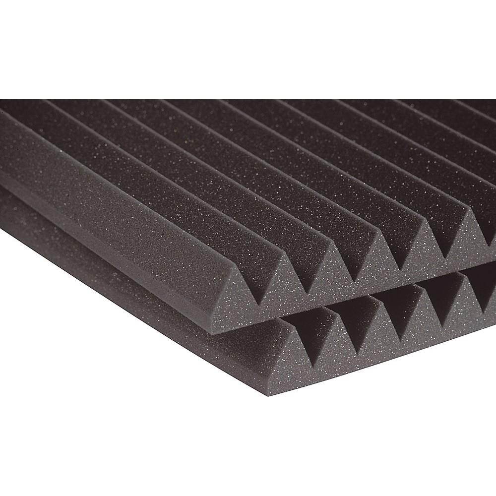 Auralex 2" Charcoal StudioFoam 2'x2' Wedge Panels 2SF22CHA-HP