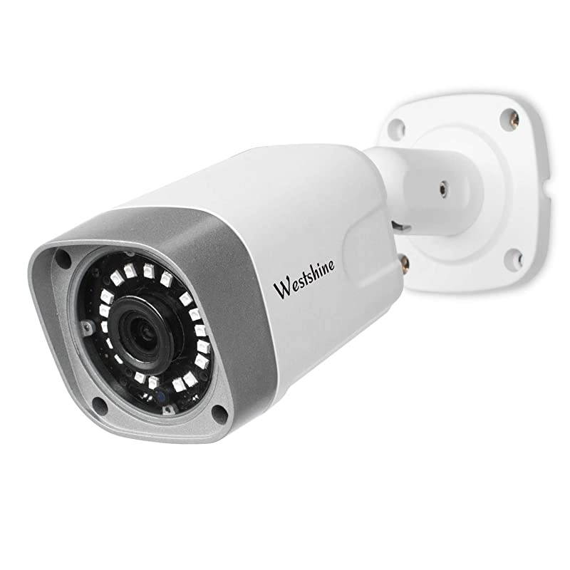5MP AHD Bullet Camera 4MP TVICVI Security Camera IP66 Weatherproof OutdoorIndoor IR Nightvision Wide View AngleFit for 5MP AHD DVR 4MP TVICVI DVR and 960H DVR