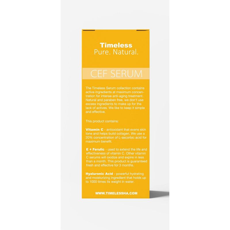 Timeless Skin Care Vitamin C and E Ferulic Acid Serum - 4 fl oz