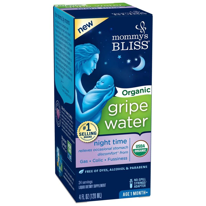 Mommy's Bliss Organic Gripe Water for Night Time - 4 fl oz