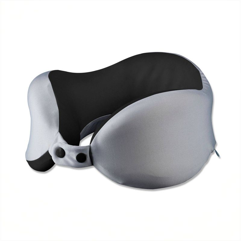 Brookstone Acu-Comfort Travel Neck Pillow - Gray
