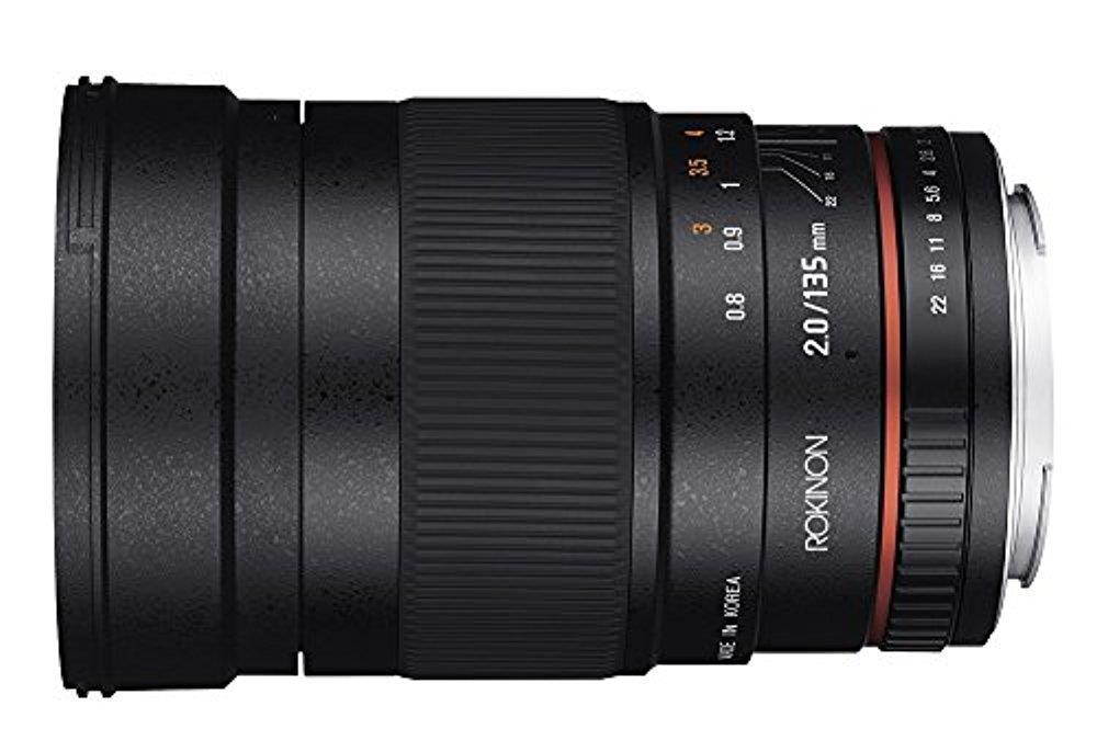 Rokinon 135mm T2.2 Cine DS Ultra Multi Coated Lens for Sony E-Mount #DS135M-NEX