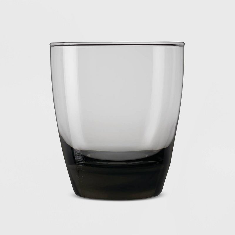 12pc Glass Sherbrook Assorted Tumblers Smoke - Threshold™