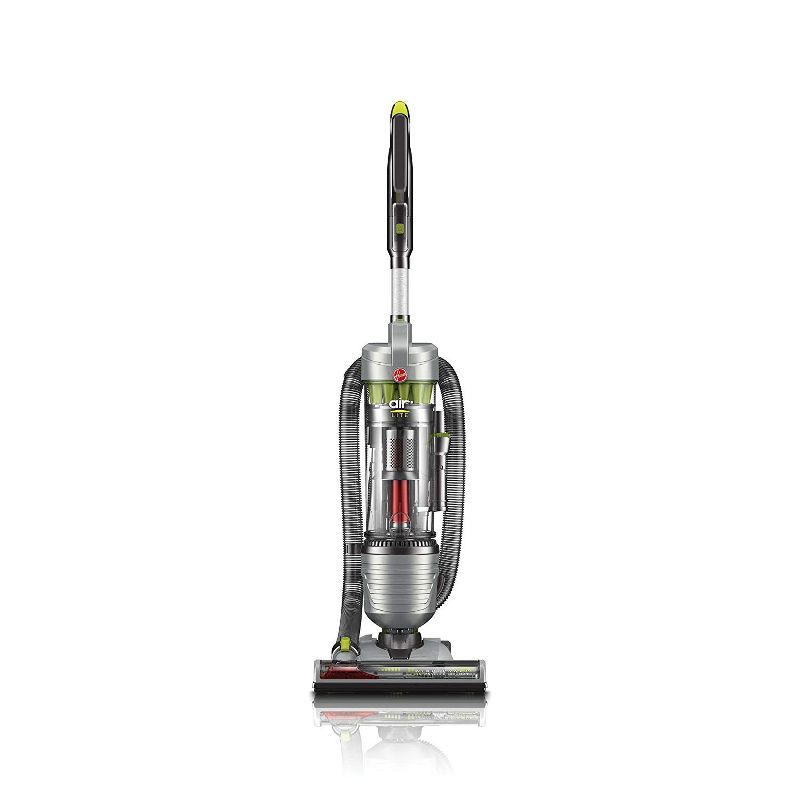 Hoover UH72460 Air Lite Bagless Lightweight Swivel Lift-Away Upright Vacuum Cleaner for Carpet and Hard Floors, Green (Certified Refurbished)