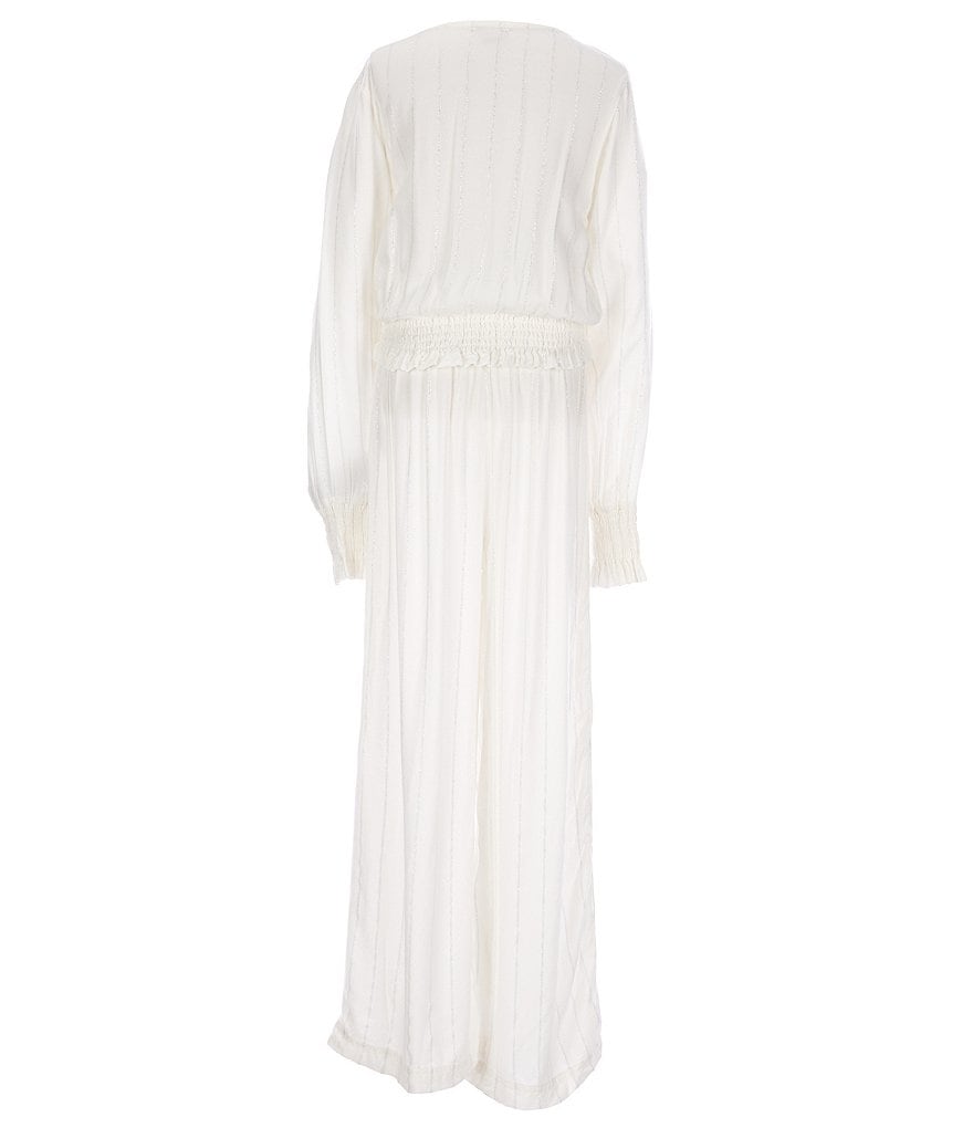 Habitual Big Girls 7-16 Smocked 2-Piece Pant Set