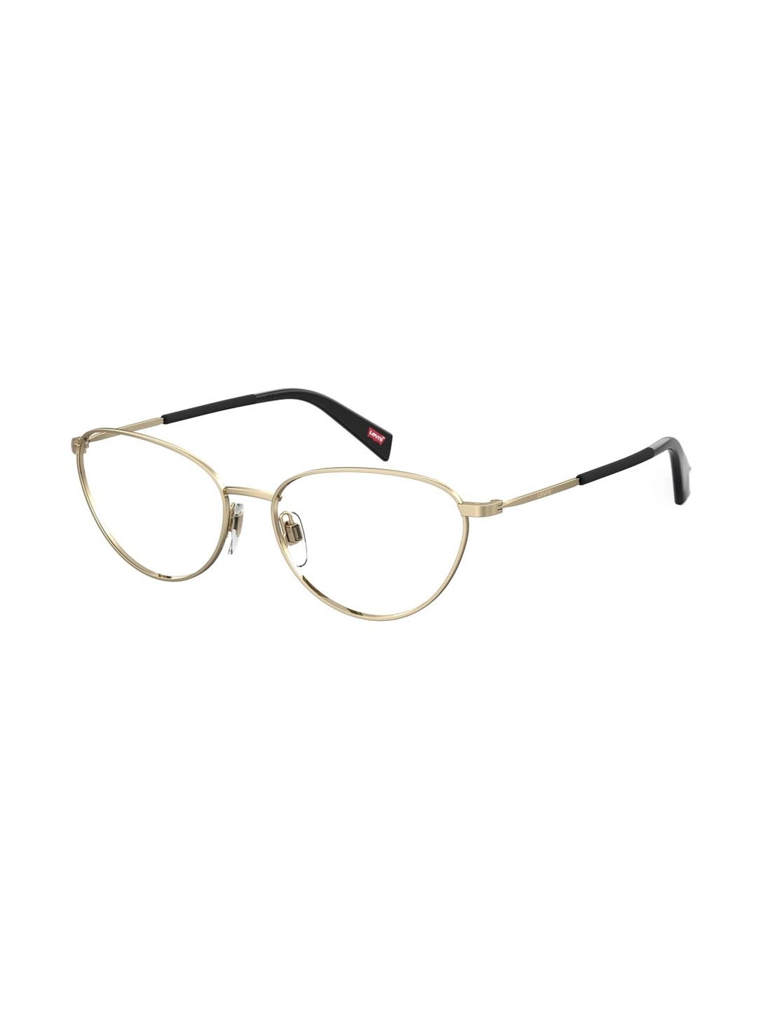 Levi's Gold Oval Eye Frames for Women