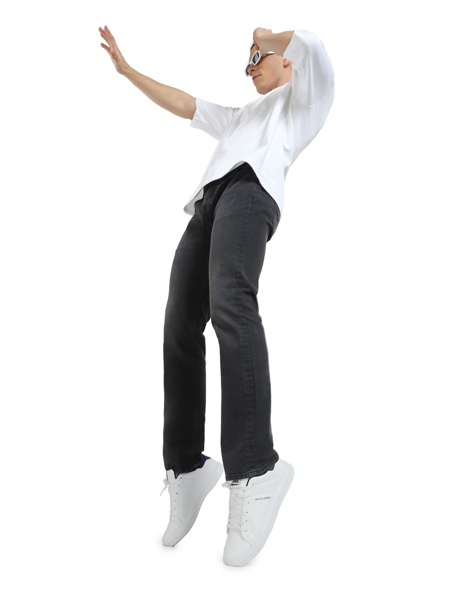 Jack & Jones Men's White Casual Sneakers