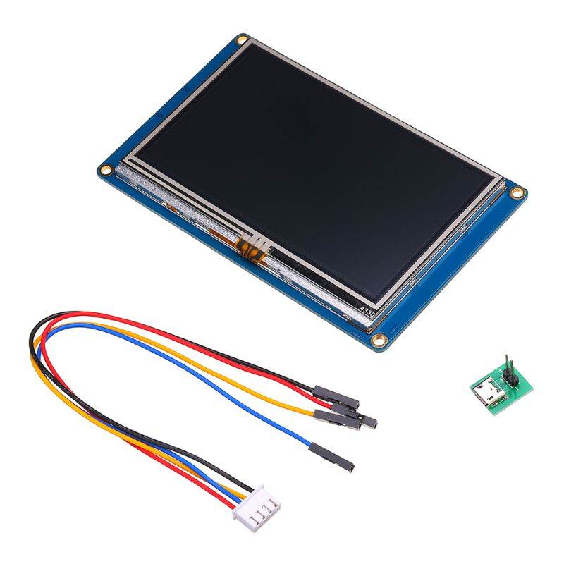 Nextion NX4827T043 4.3 Inch HMI Intelligent Smart USART UART Serial Touch TFT LCD Screen Module