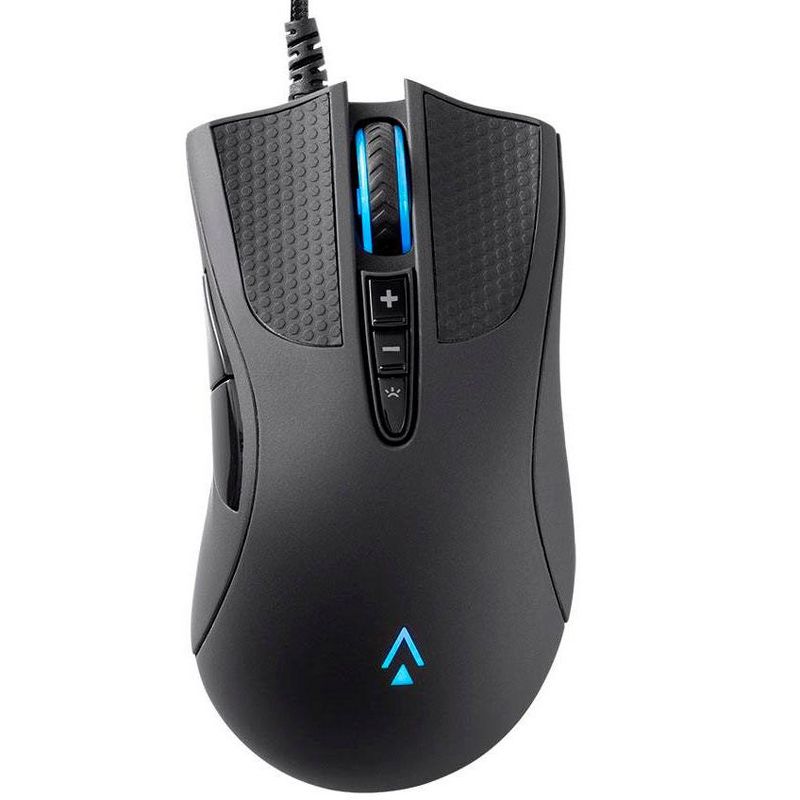 Dark Matter by Monoprice Aether Optical Gaming Mouse - 16000DPI, Light Strike Switches, PWM3389, RGB, Wired, 6 DPI Presets