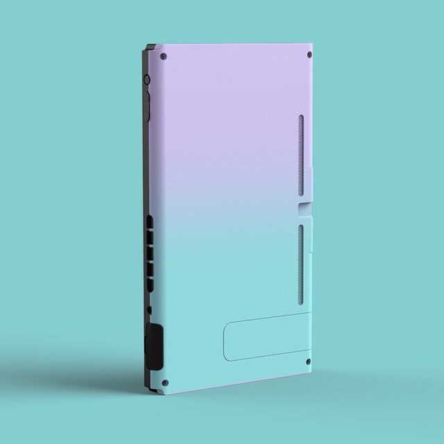 For Nintendo Switch NS Joy-Con Case cover Coloful PC Protective Outer Coque Shell Nintend Switch Console Detachable Back Case