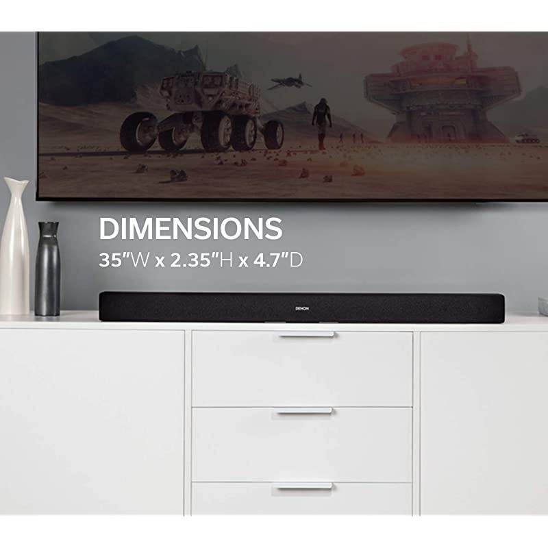 DHT-S216 Home Theater Soundbar | Virtual Surround Sound | HDMI ARC | HD, 4K & Bluetooth Compatible | Low-Profile Design | Crystal Clear Dialogue