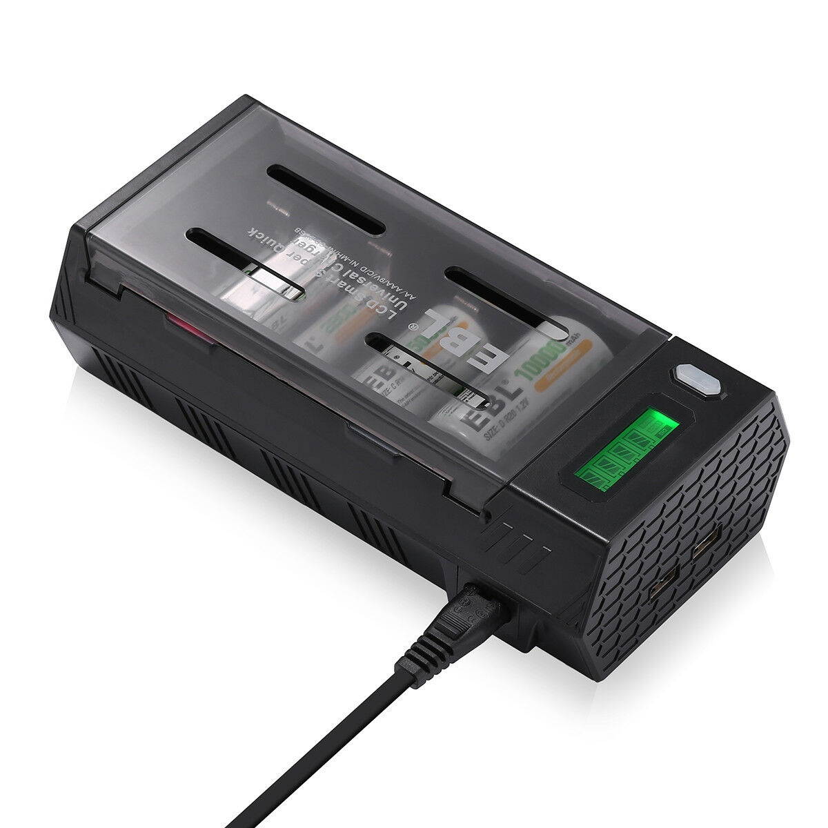 Lot   1.2v C D Size Cell 5000mAh 10000mAh NiMH Rechargeable Batteries /Charger