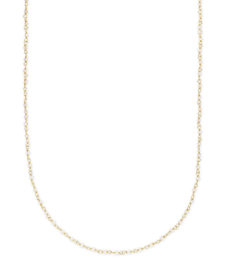 Kendra Scott Davis 18k Gold Vermeil Beaded Long Necklace