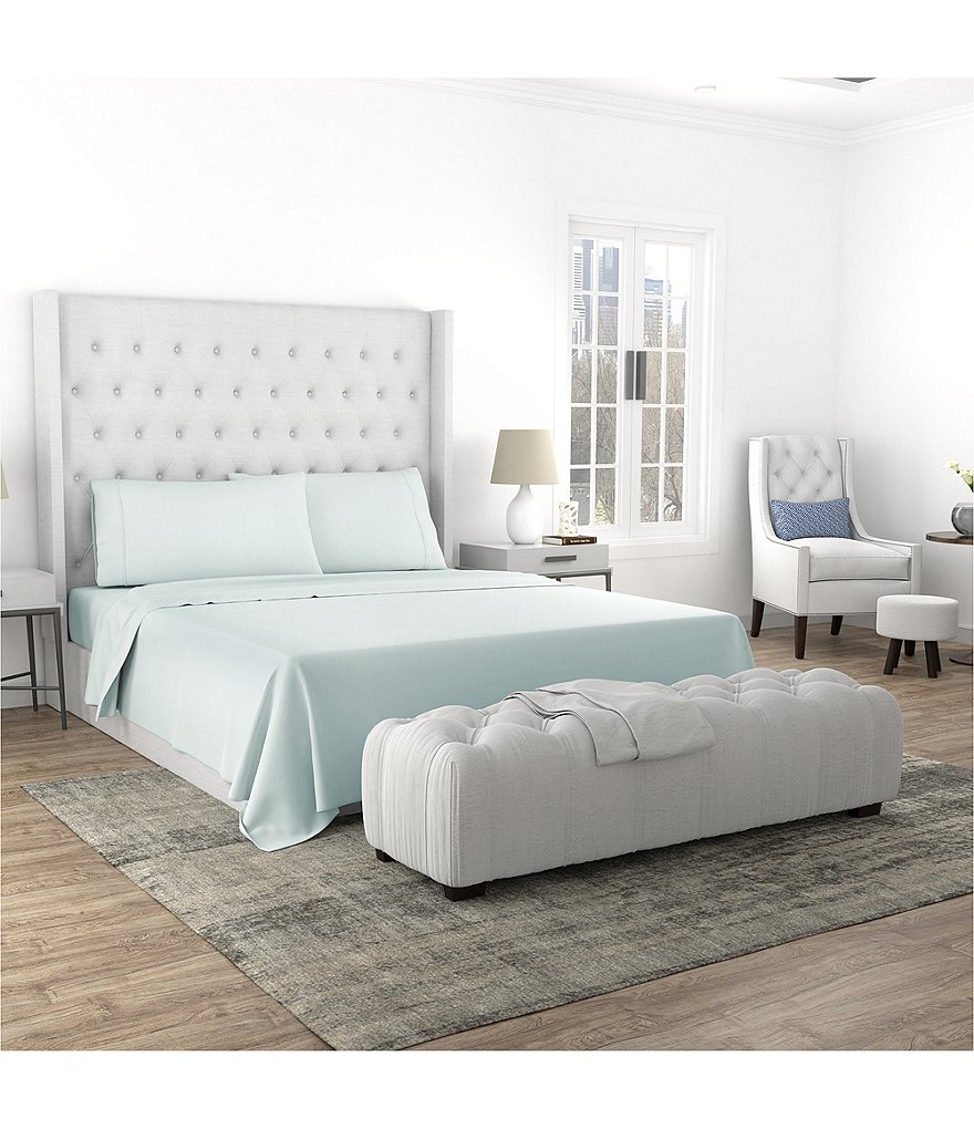 2 Pcs Standard 20"x26" Silk Satin Silky for Hair and Skin Pillowcase Black  - PiccoCasa