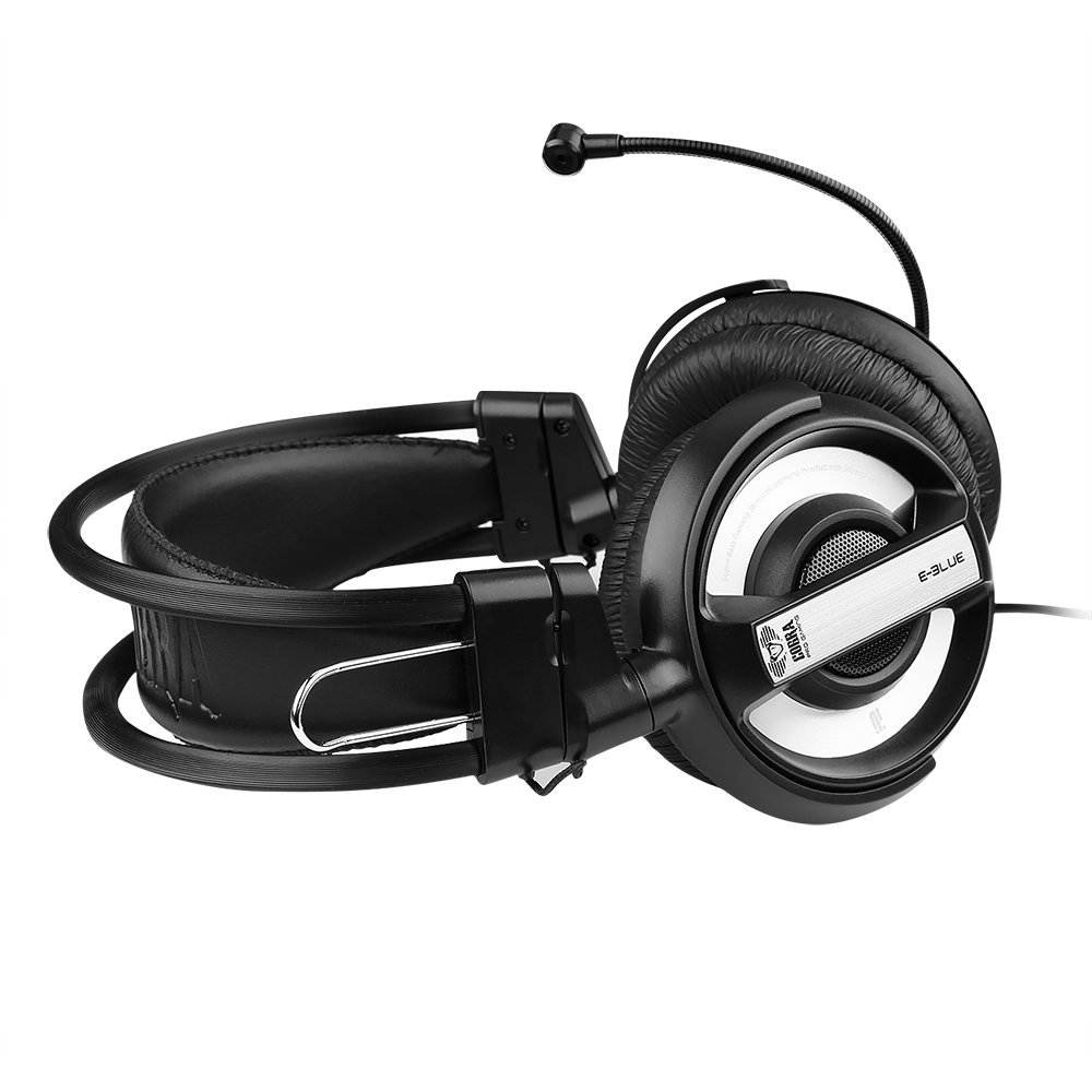 E-3LUE Stereo Gaming Headset,3.5mm Over-Ear Headband Headphone with Microphone for PC Computer Laptop