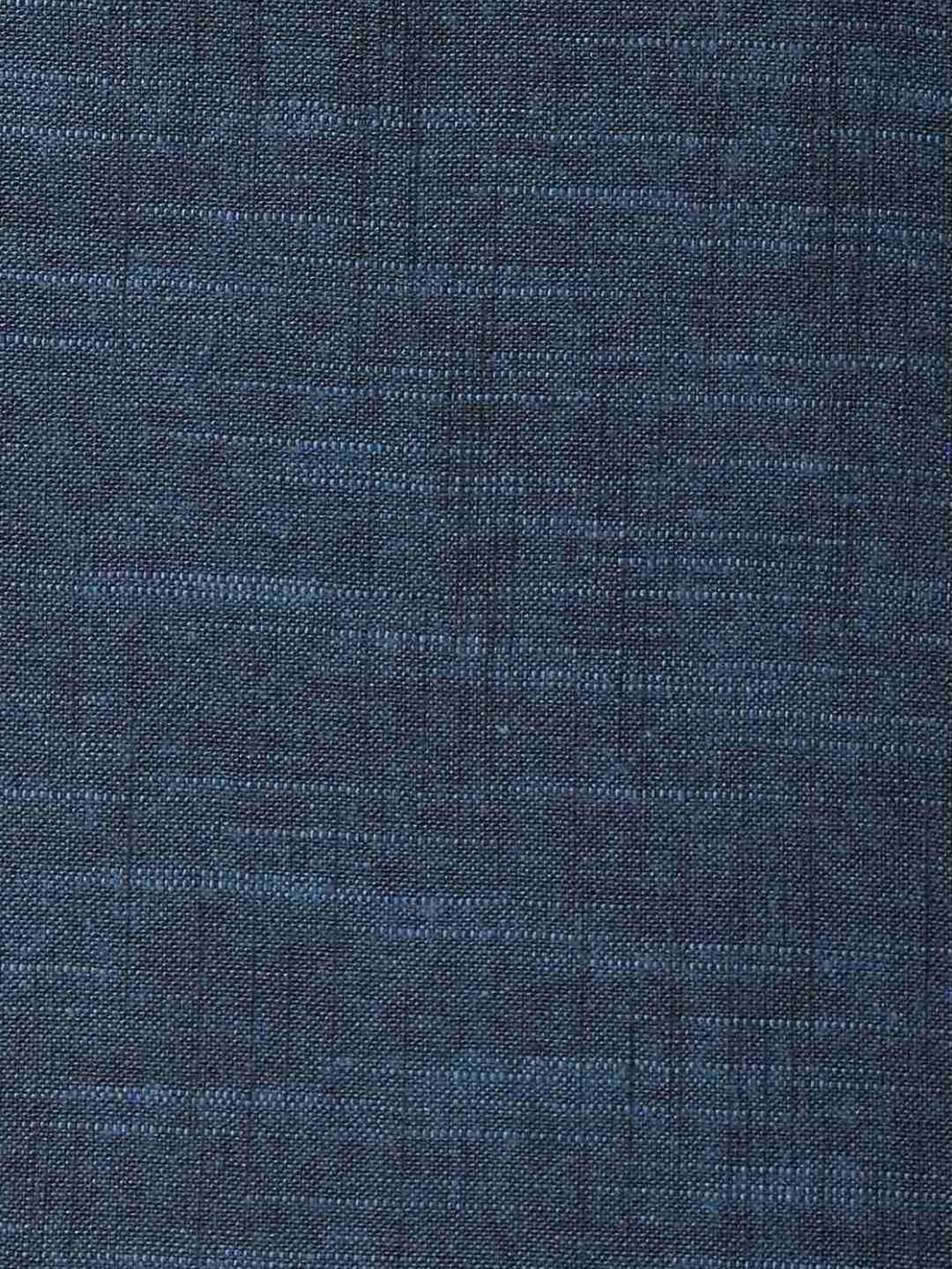 Indus Route By Pantaloons Navy Cotton Regular Fit Nehru Jacket