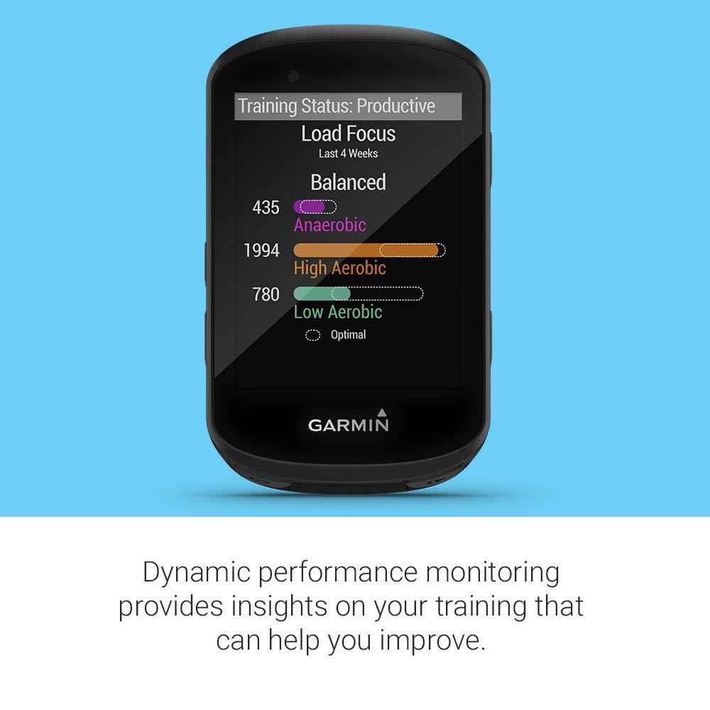 Garmin Edge 530 Mountain Bike Bundle, Performance GPS Cycling/Bike Computer with Mapping, Dynamic Performance Monitoring