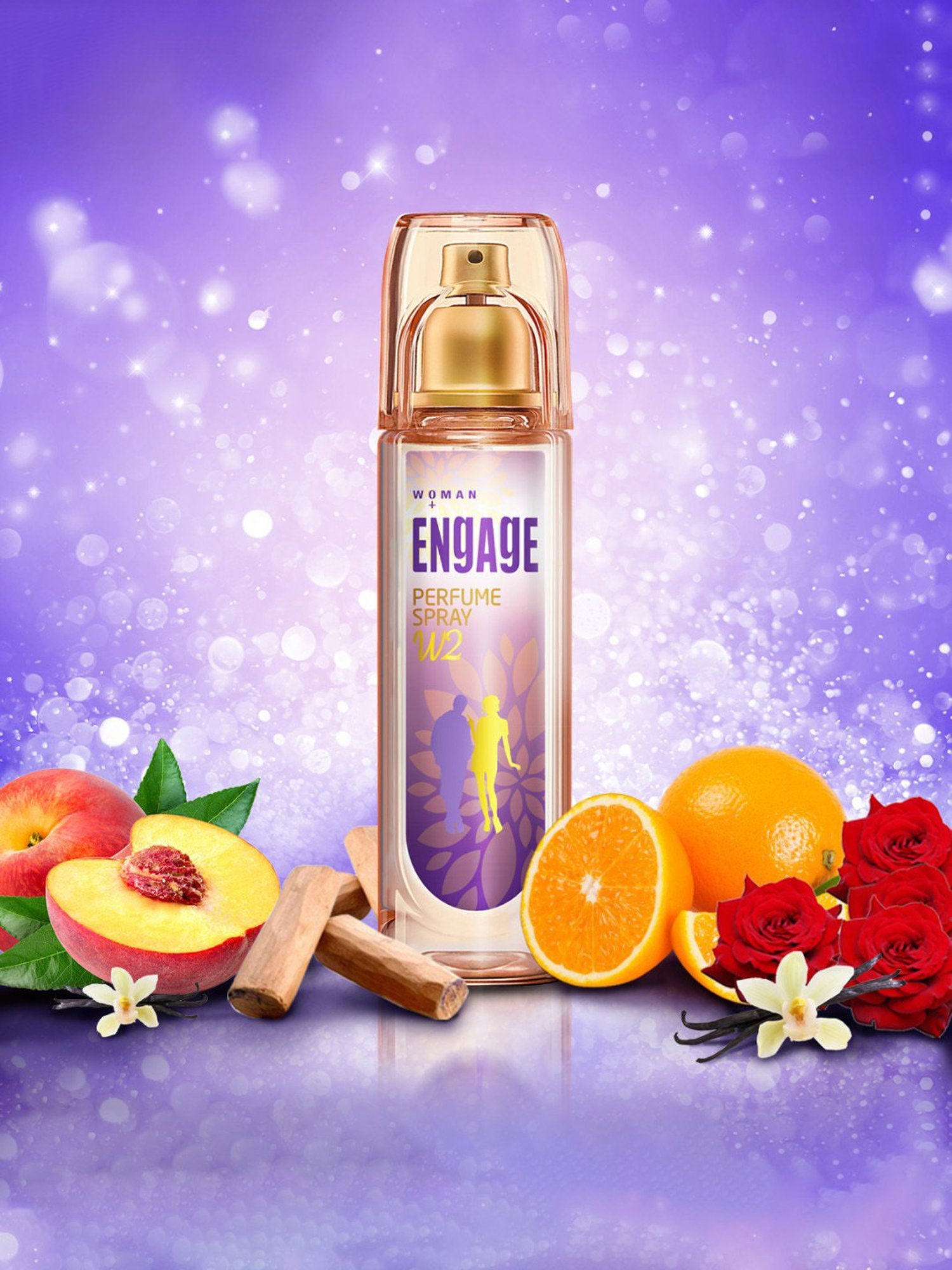 Engage W2 Perfume Spray for Women - 120 ml
