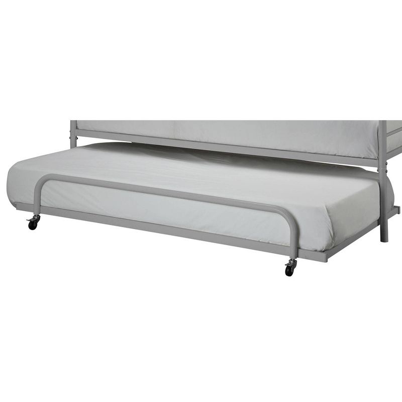 Trundle For Metal Daybed Silver - Dorel Home Products