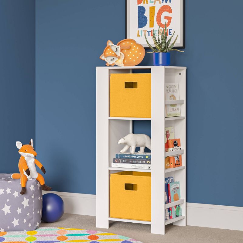 Book Nook Kids' Cubby Storage Tower with Bookshelves - RiverRidge