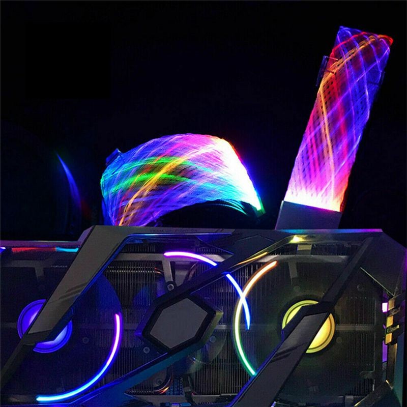 Extension Cable Power Supply Accessory Addressable RGB Light PC Case Sync 24 Pin