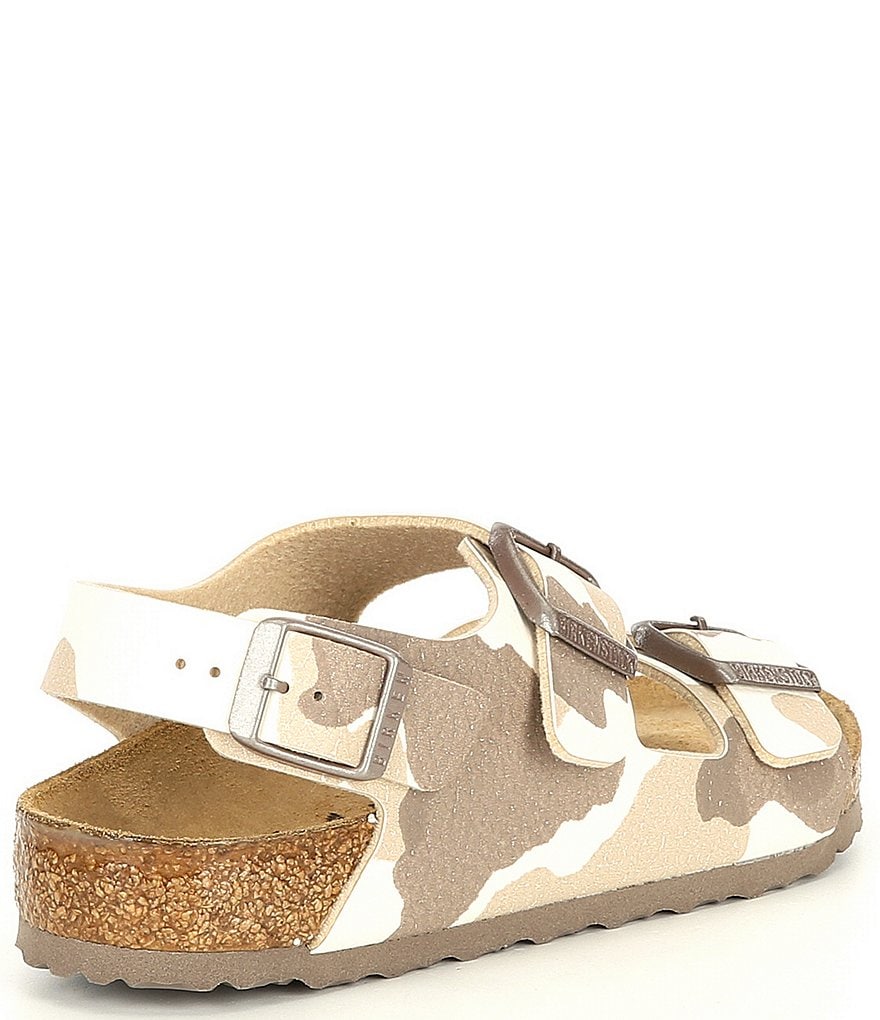 Birkenstock Kids' Milano Birko Flor&reg; Backstrap Camo Sandals (Youth)